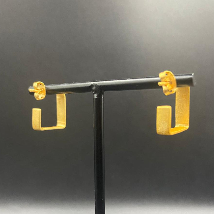 Pendientes CUBIC - Bañados en oro