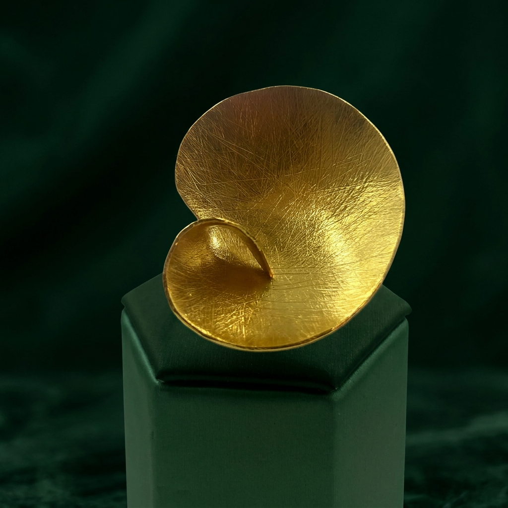 Anillo ELBA bañados en oro - Diseño con carácter