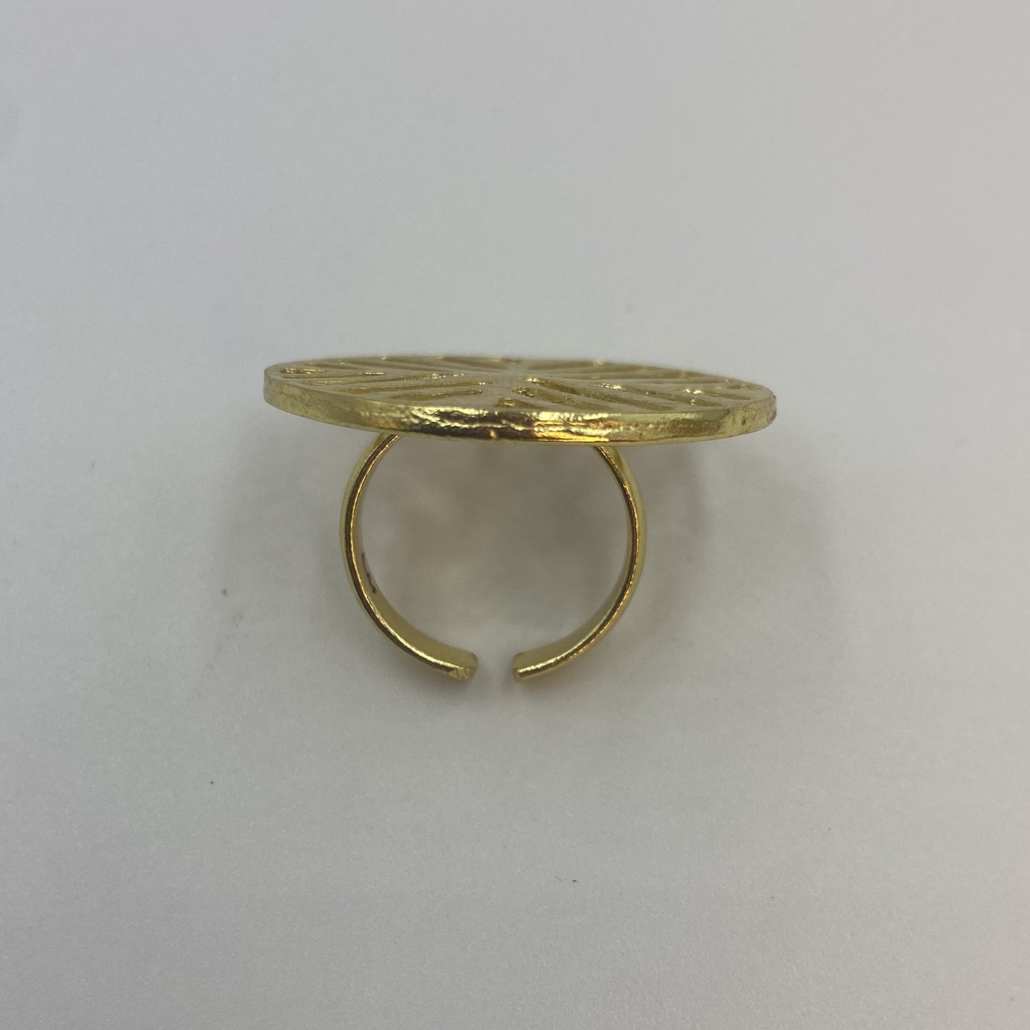 Anillo POEPOE bañados en oro - Diseño con carácter