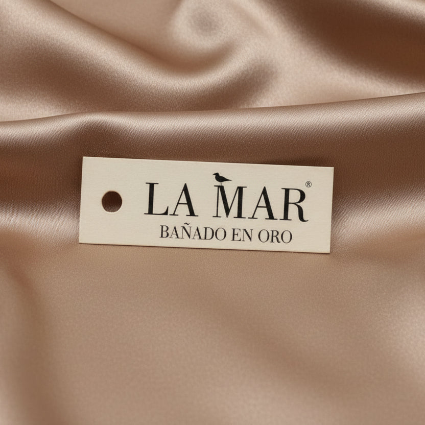 ECLIPSE two-in-one gold-plated earrings