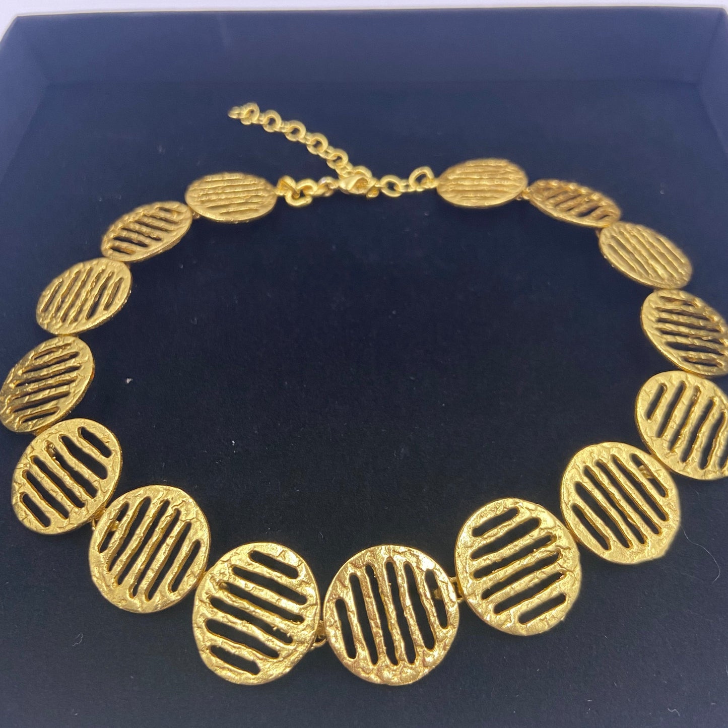 MONDRIAN necklace plated in 18kt gold
