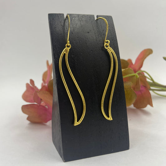 DECO choker with 18kt gold plated pendant