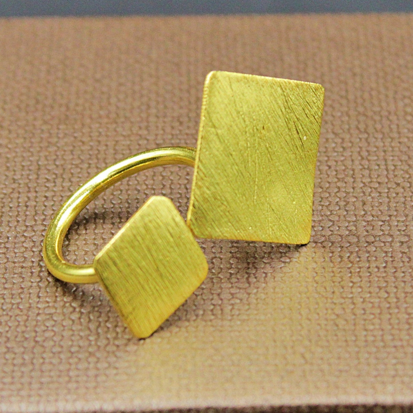 Vergoldeter POKER-Ring
