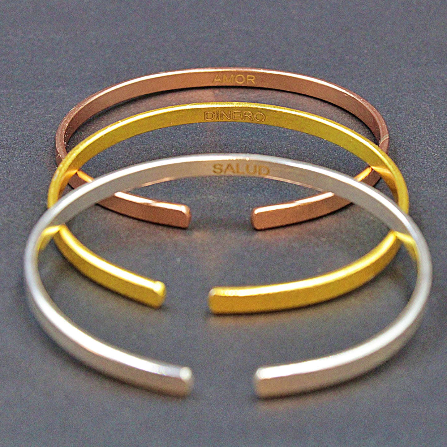 Copy of Gold plated half moon ring
