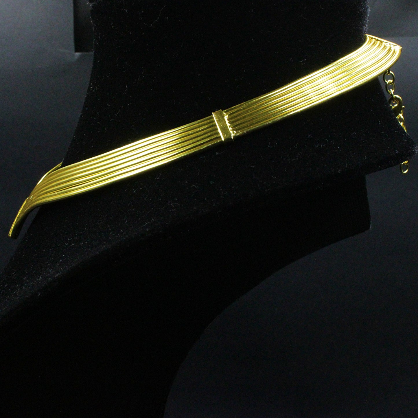 VALQUIRIA choker plated in 18kt gold
