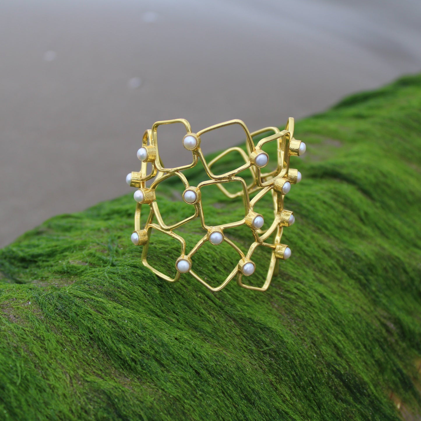 18 Karat vergoldetes PITIUSA-Armband