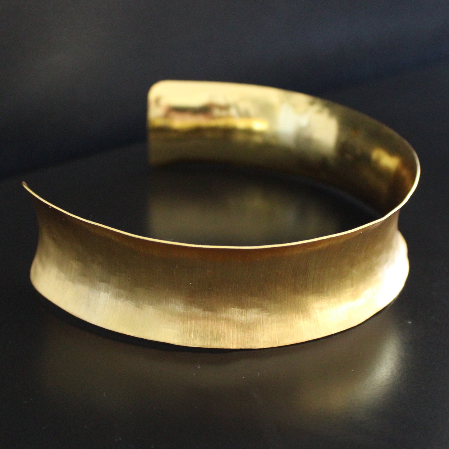 DECO choker with 18kt gold plated pendant