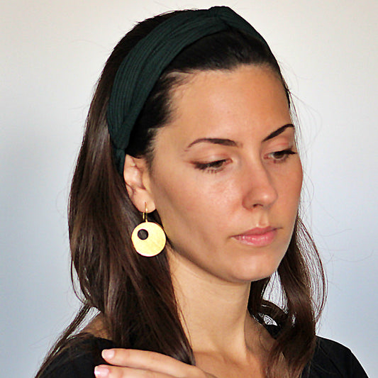 MIRÓ long necklace plated in 18kt gold