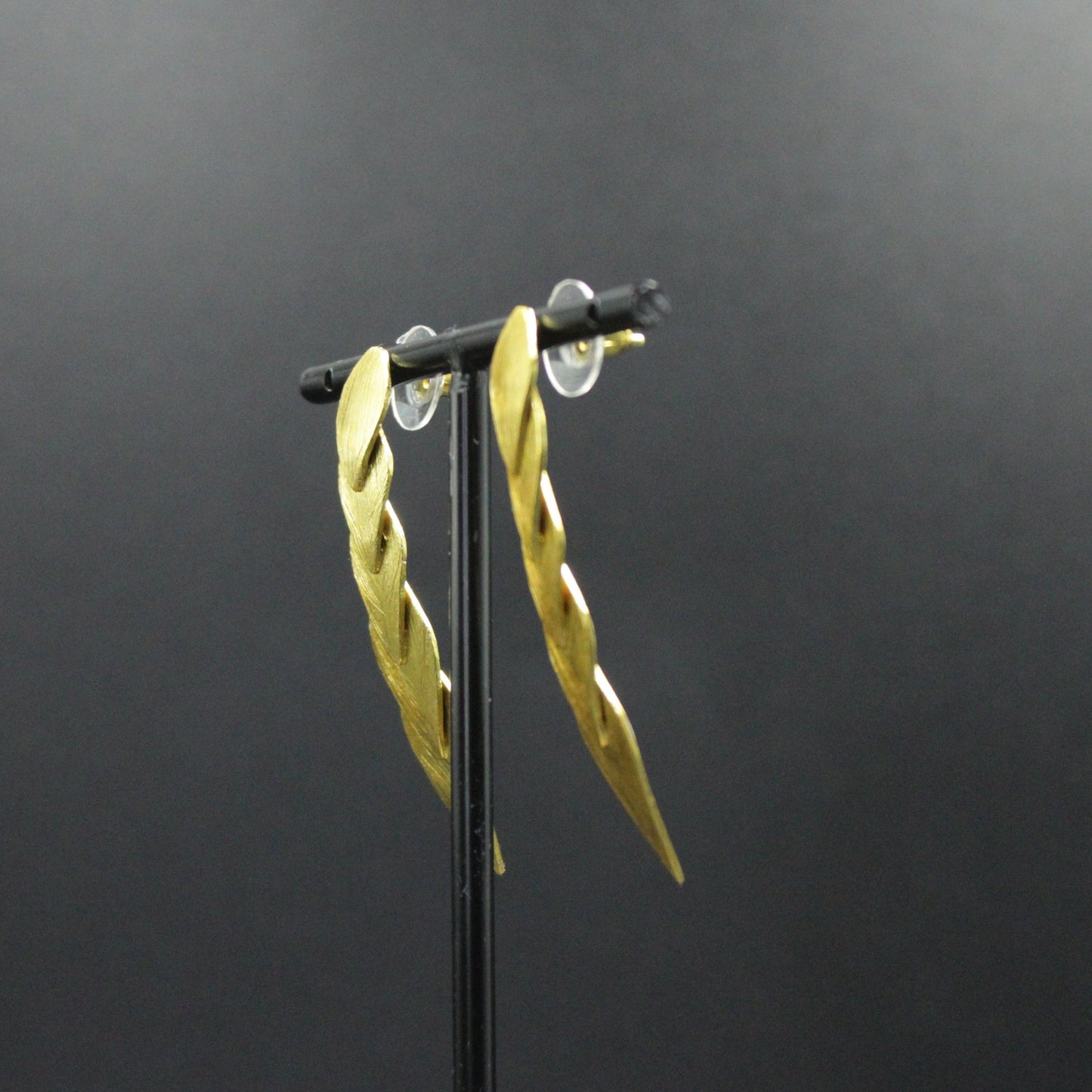 18kt gold plated design earrings