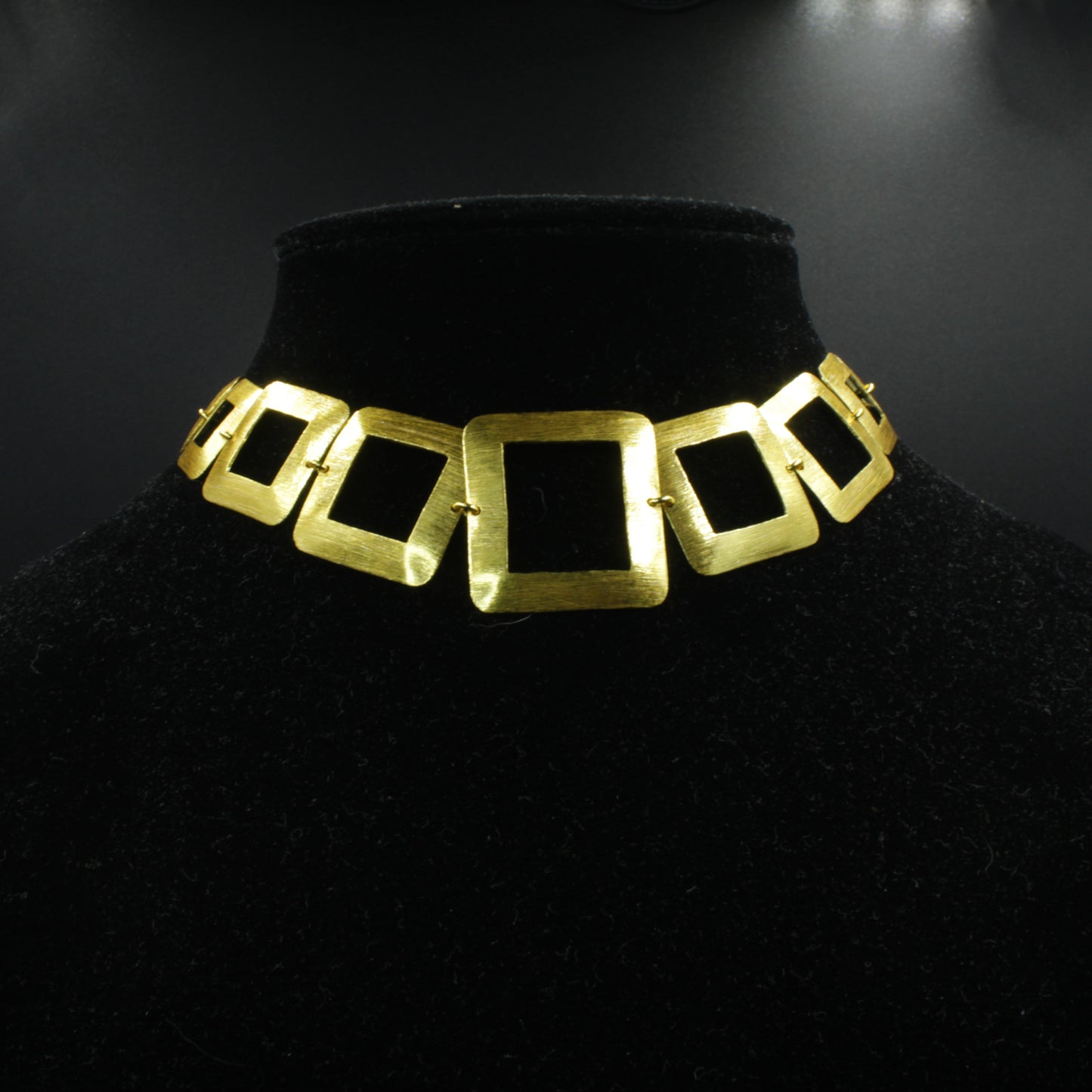 MIRÓ long necklace plated in 18kt gold