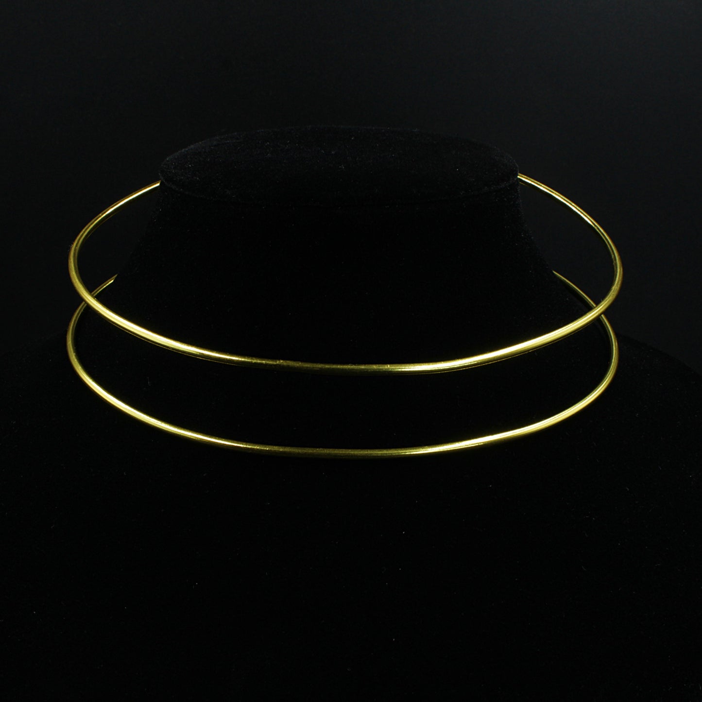 BOWIE earrings plated in 18kt gold