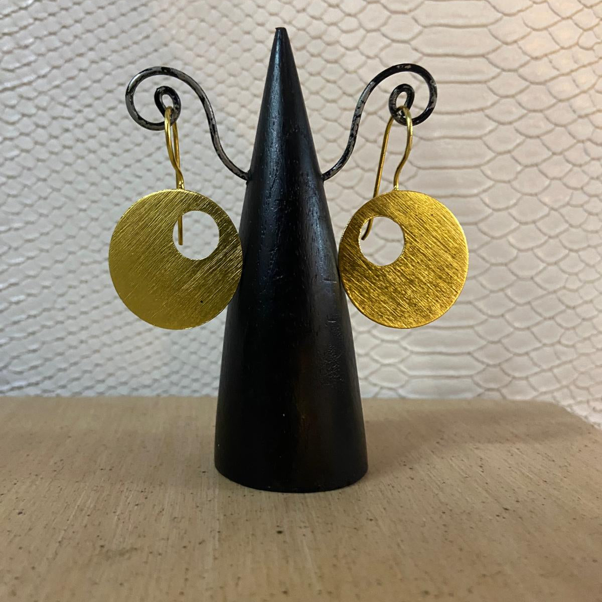 MIRÓ long necklace plated in 18kt gold