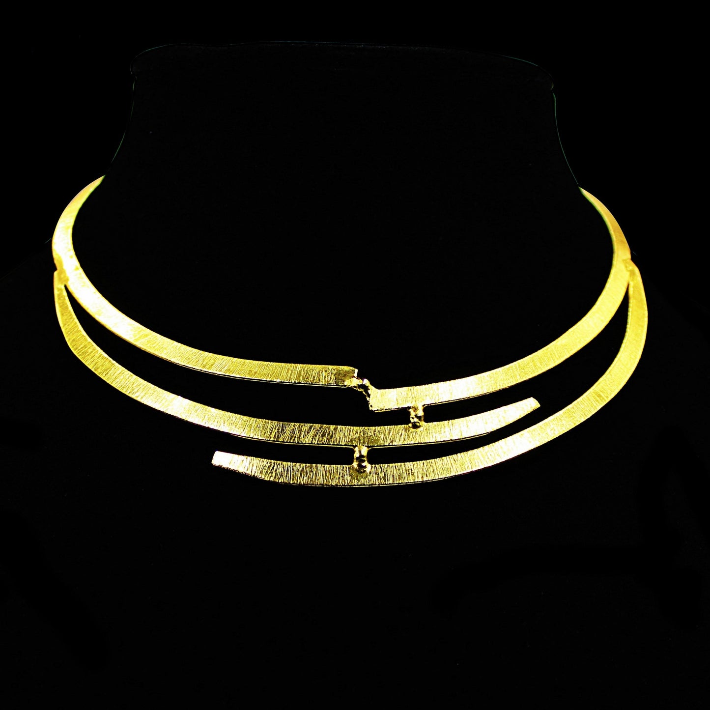 18kt gold plated MINOS choker