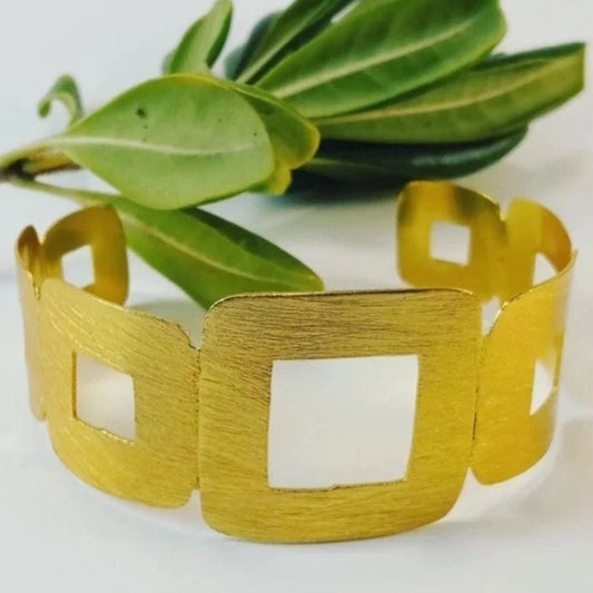 18-karätig vergoldetes DECO-Armband
