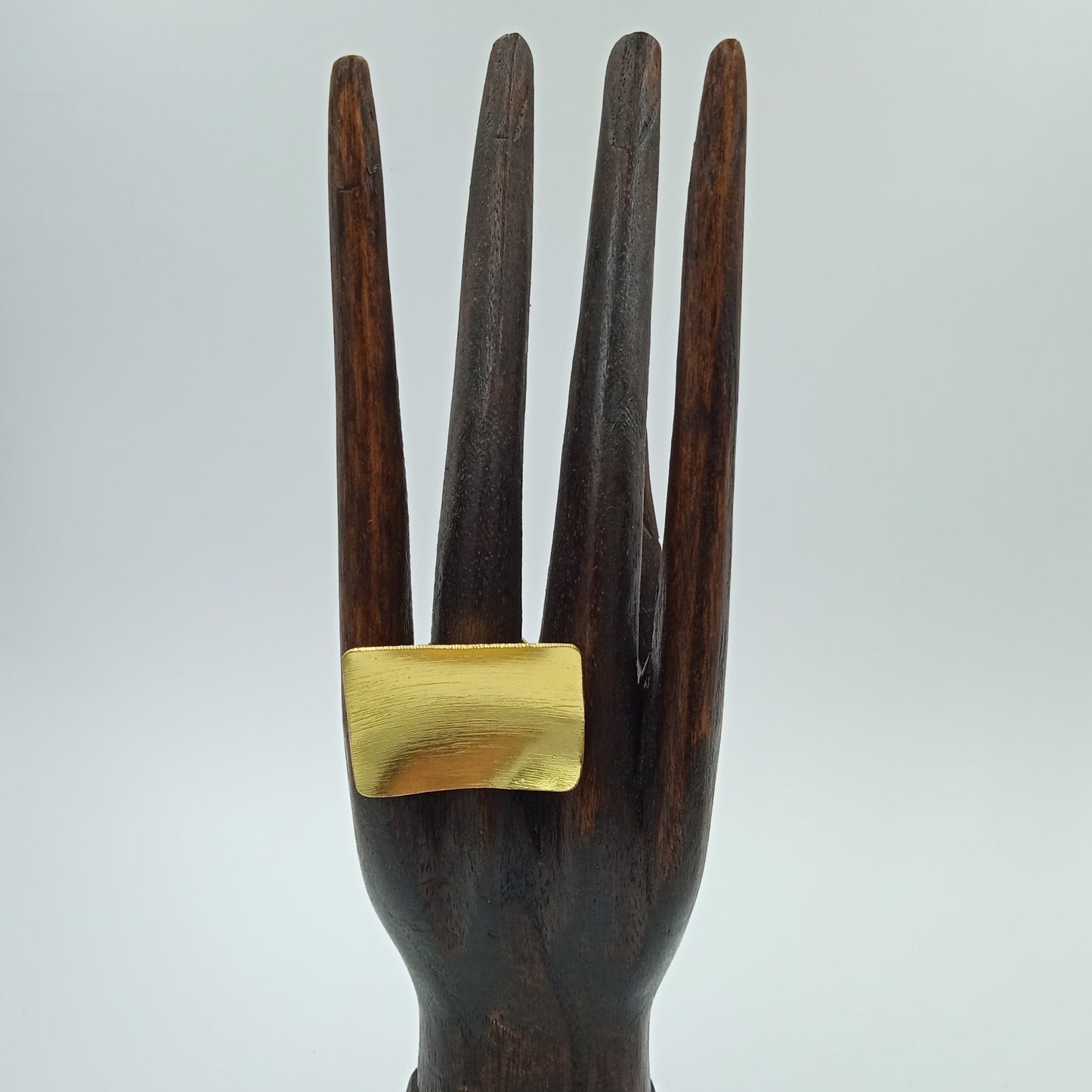 MIRÓ ring bathed in 18kt gold