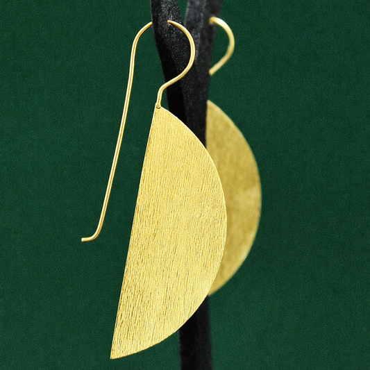Pendientes OVALE bañados en oro