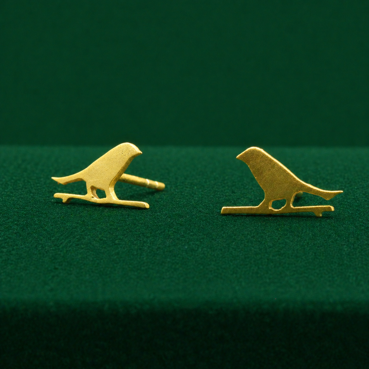 Set PAJARITO EGIPCIO bañado en oro