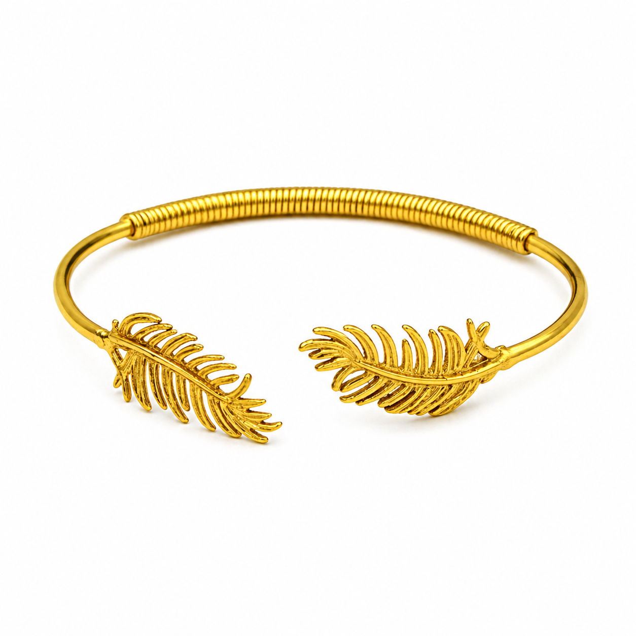 Brazalete OLIMPIA bañada en oro - Diseño con carácter