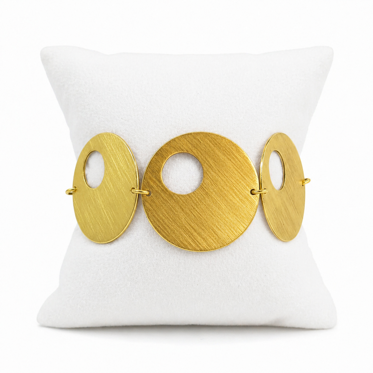 Pulsera PSICODELIC bañado en oro - Diseño con carácter