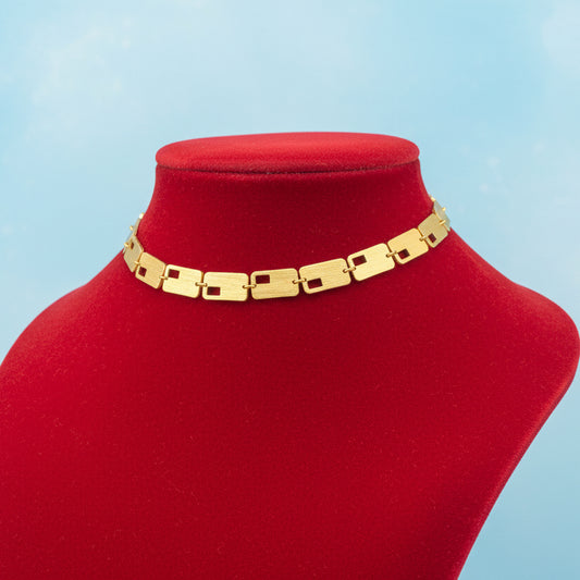 MONDRIAN-Halskette mit 18-karätigem Gold überzogen