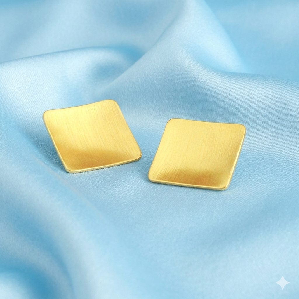 Pendientes PIATTO bañados en oro