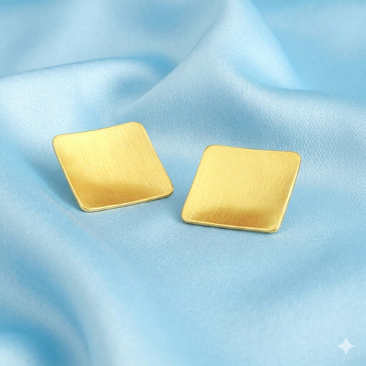 Pendientes PIATTO bañados en oro