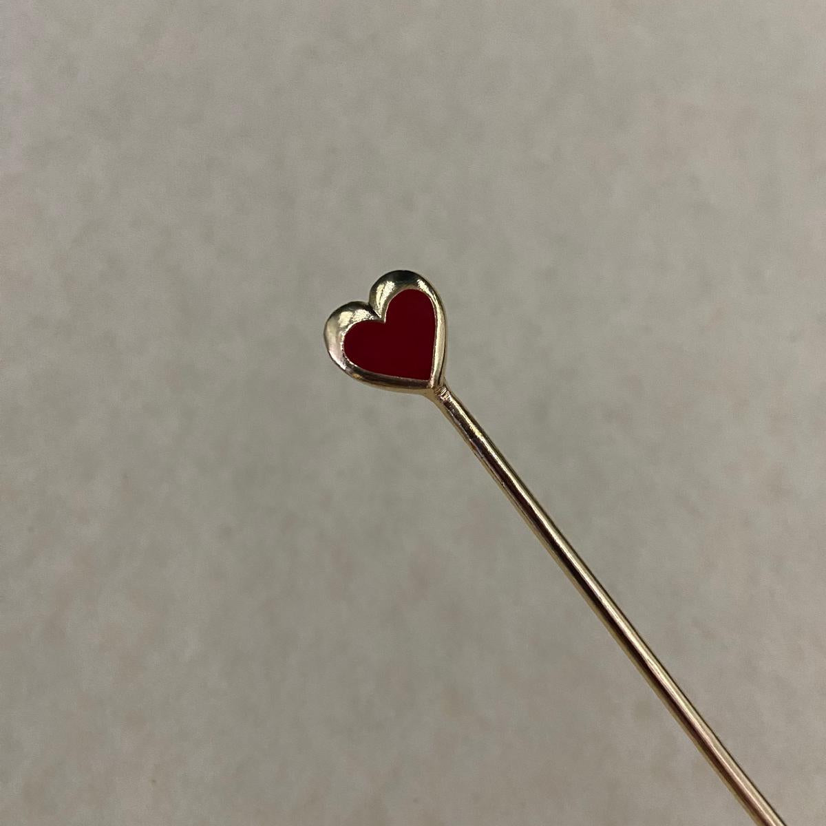 Marcapáginas CORAZÓN bañado en oro