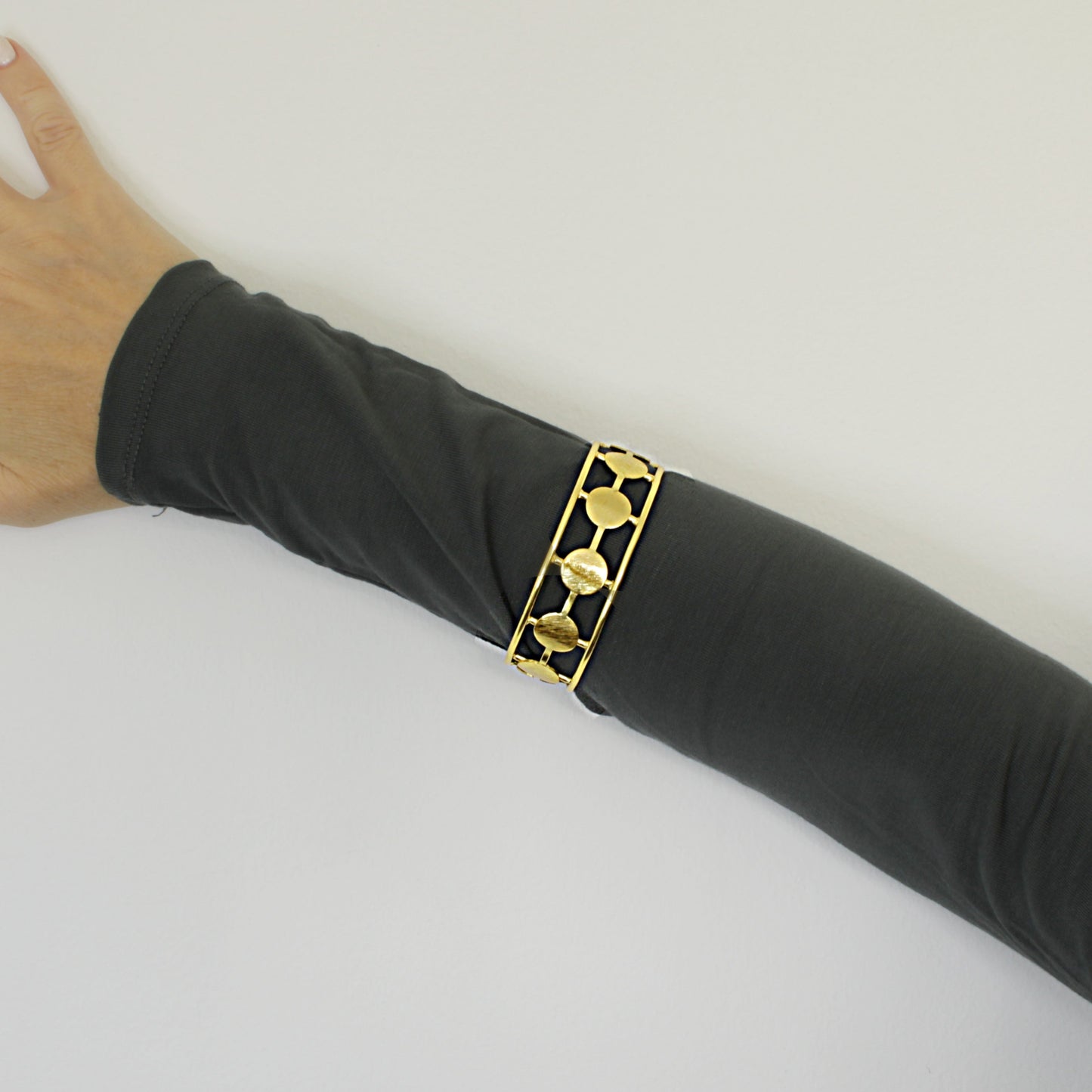 18kt gold plated DECO bracelet