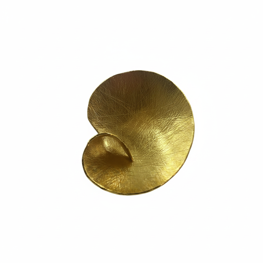Anillo ELBA bañados en oro - Diseño con carácter