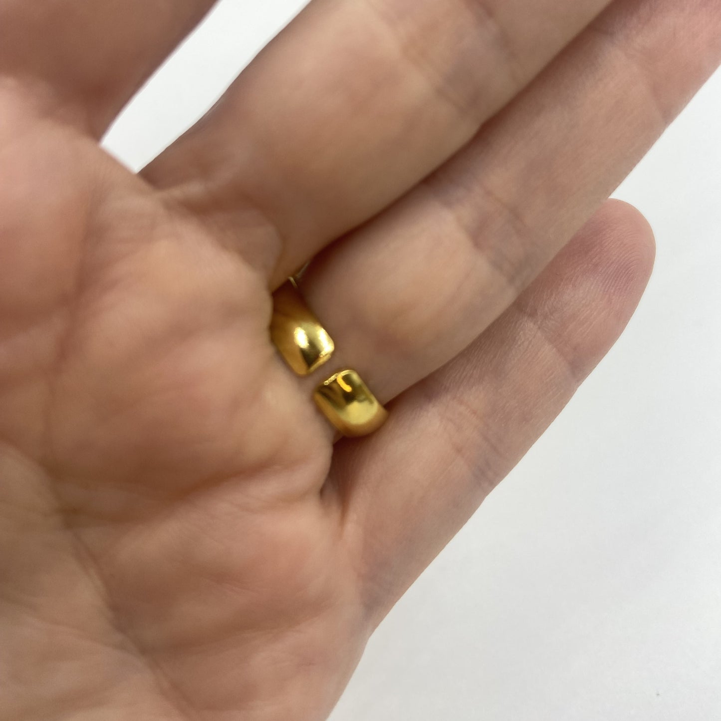 Anillo QUART bañados en oro - Diseño con carácter