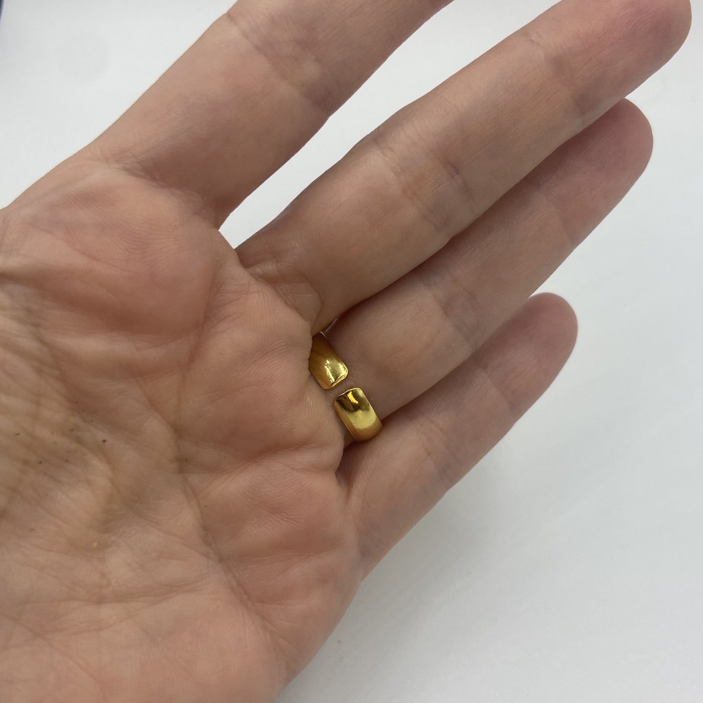 Anillo QUART bañados en oro - Diseño con carácter