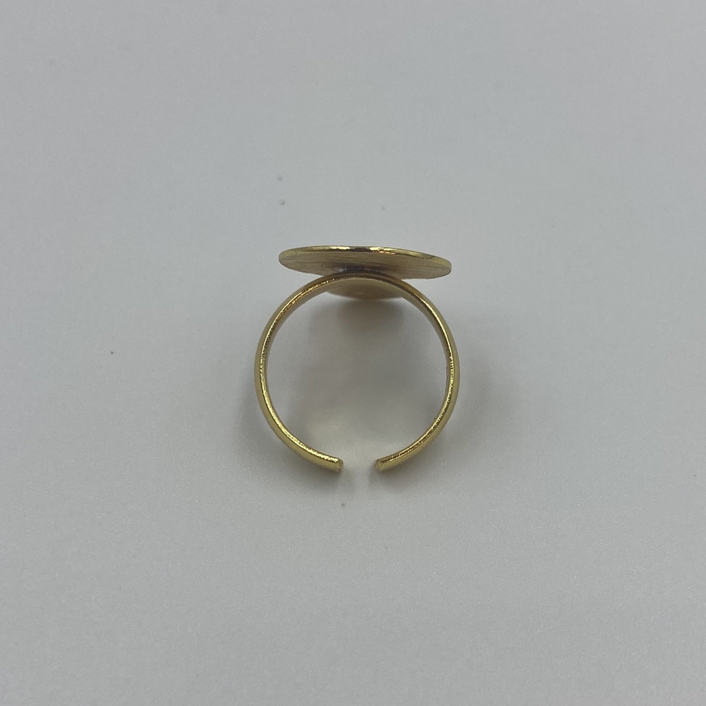 Anillo JÚPITER bañados en oro - Diseño con carácter