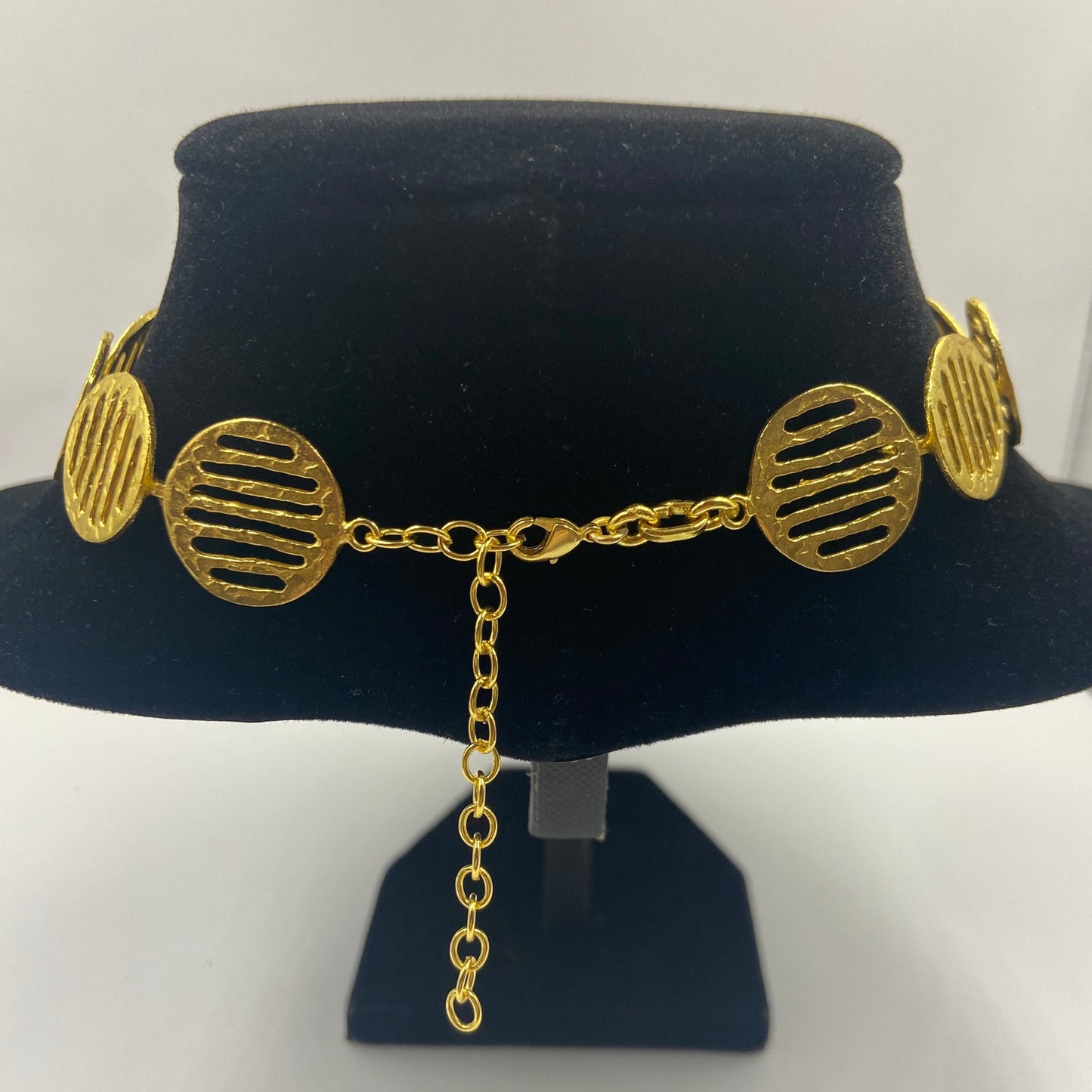 MONDRIAN necklace plated in 18kt gold