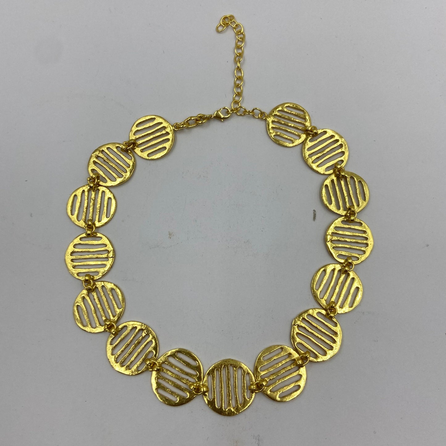 MONDRIAN necklace plated in 18kt gold