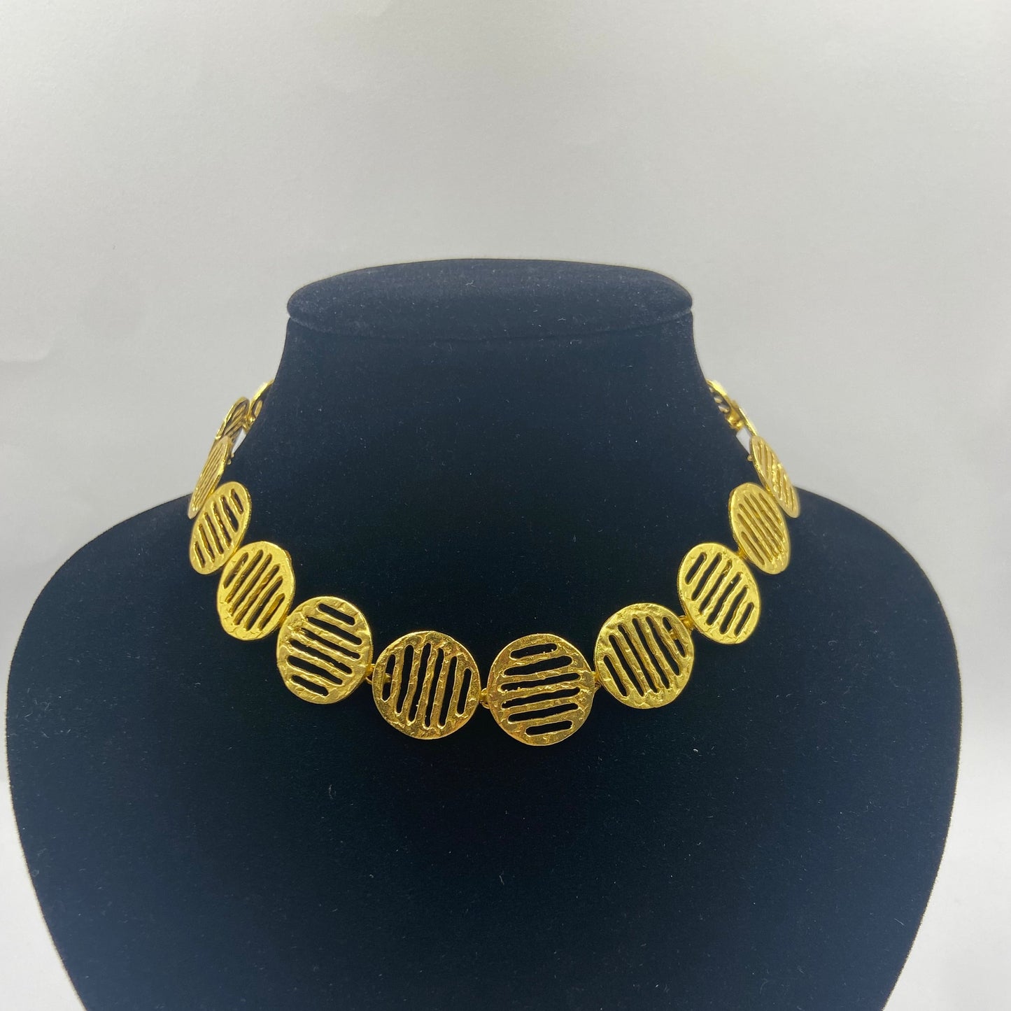 MONDRIAN necklace plated in 18kt gold