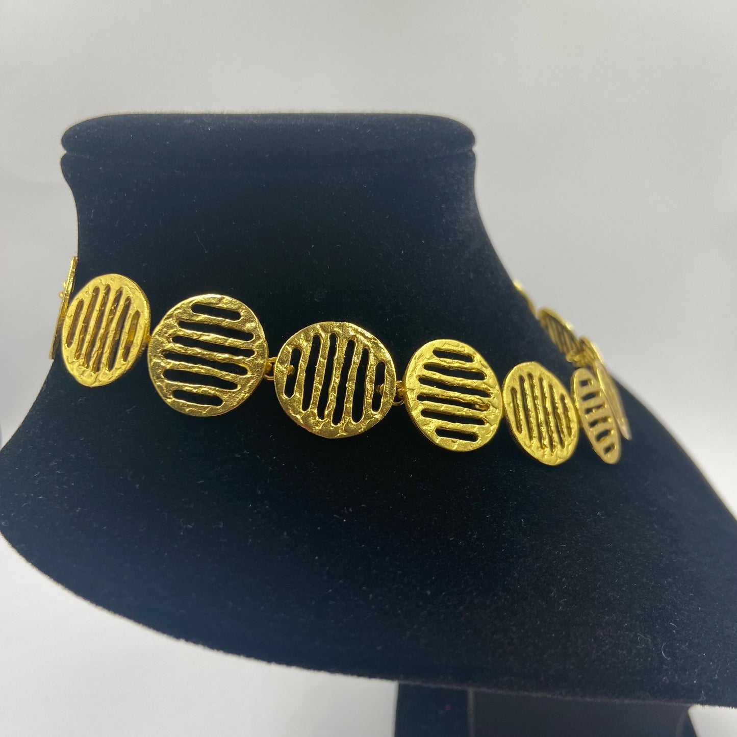 MONDRIAN necklace plated in 18kt gold