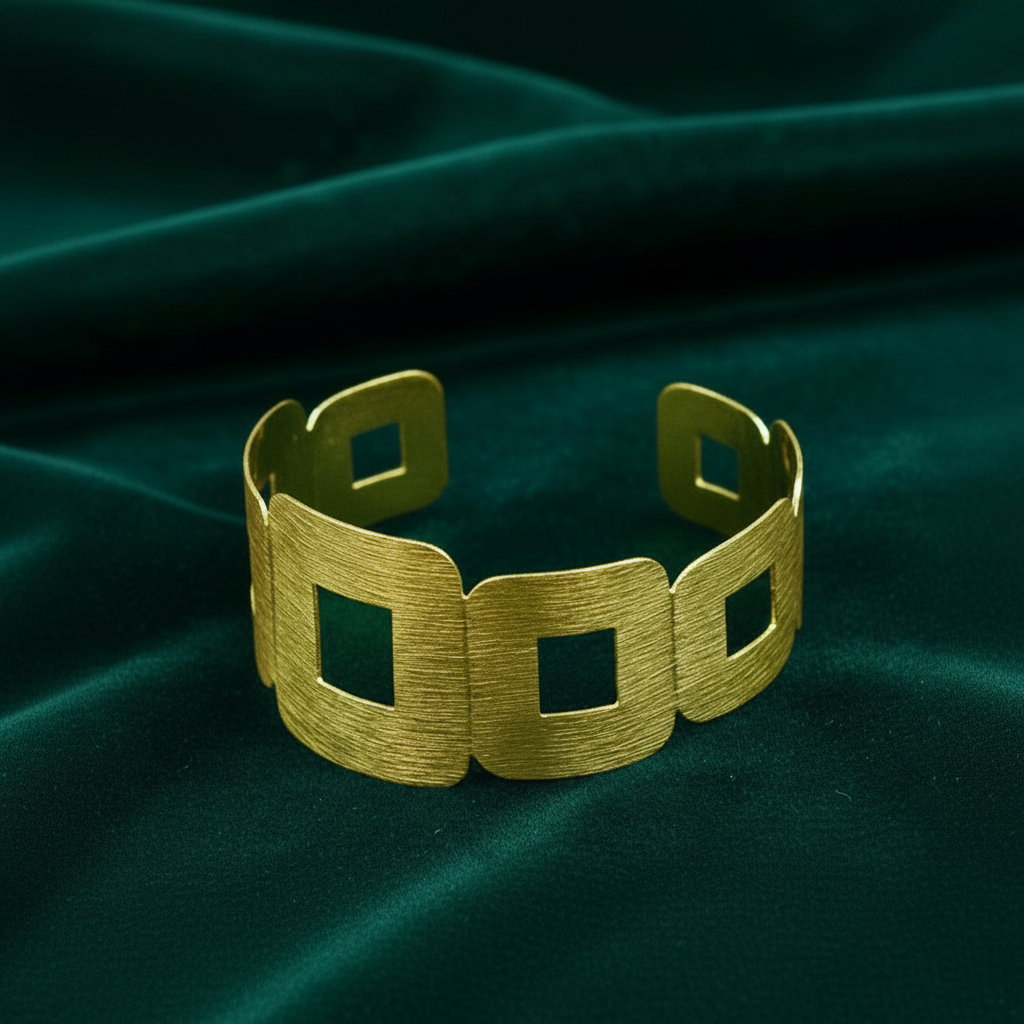 18-karätig vergoldetes DECO-Armband