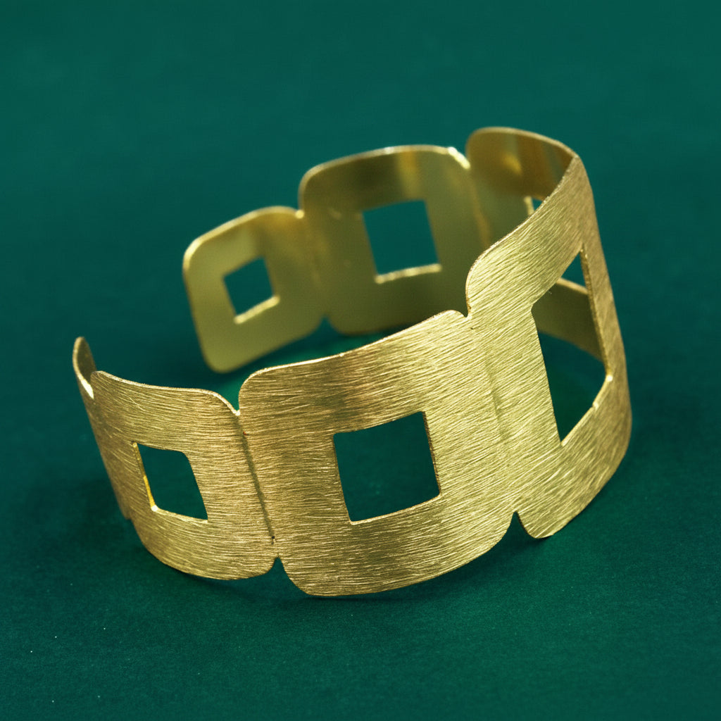 18kt gold plated DECO bracelet