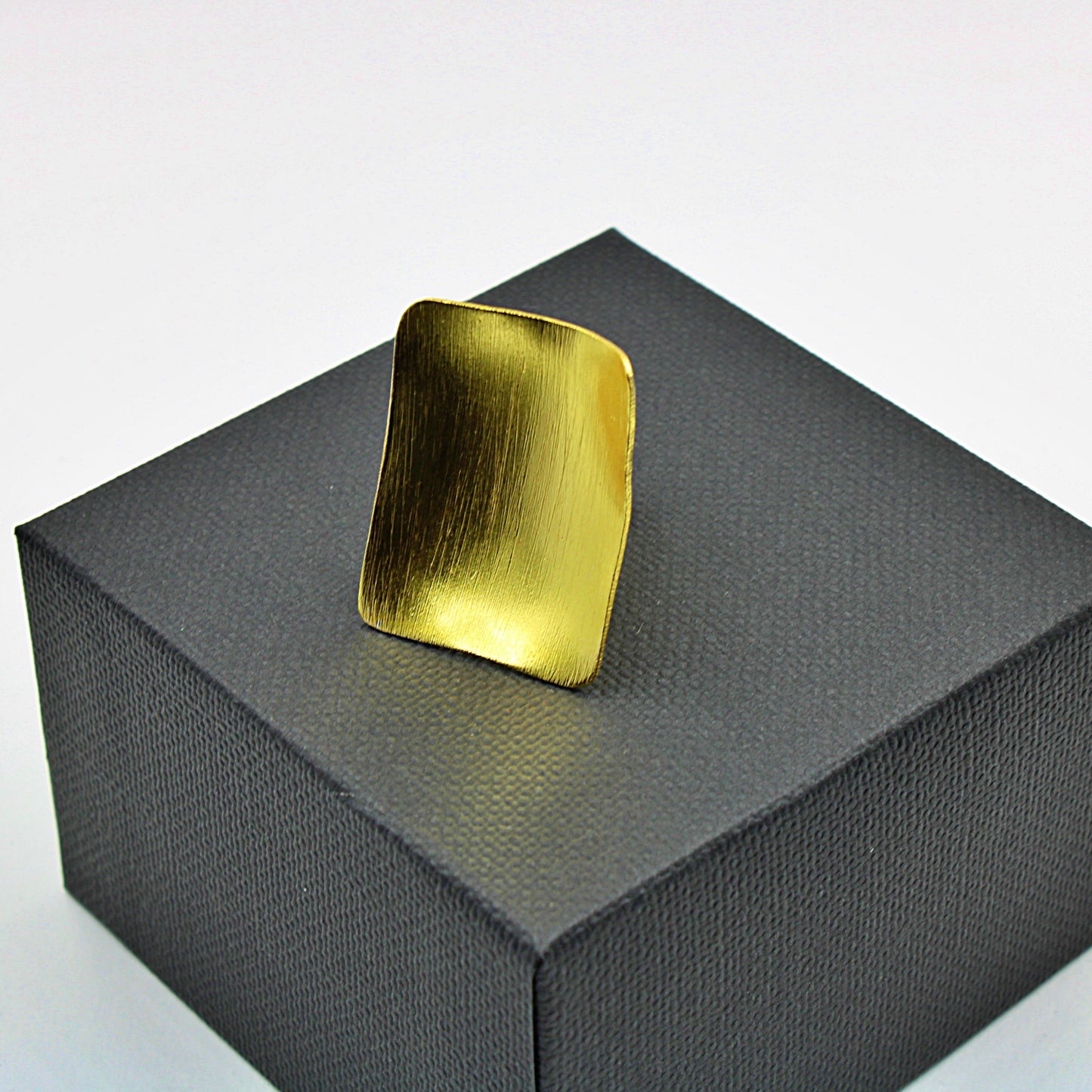 MIRÓ ring bathed in 18kt gold