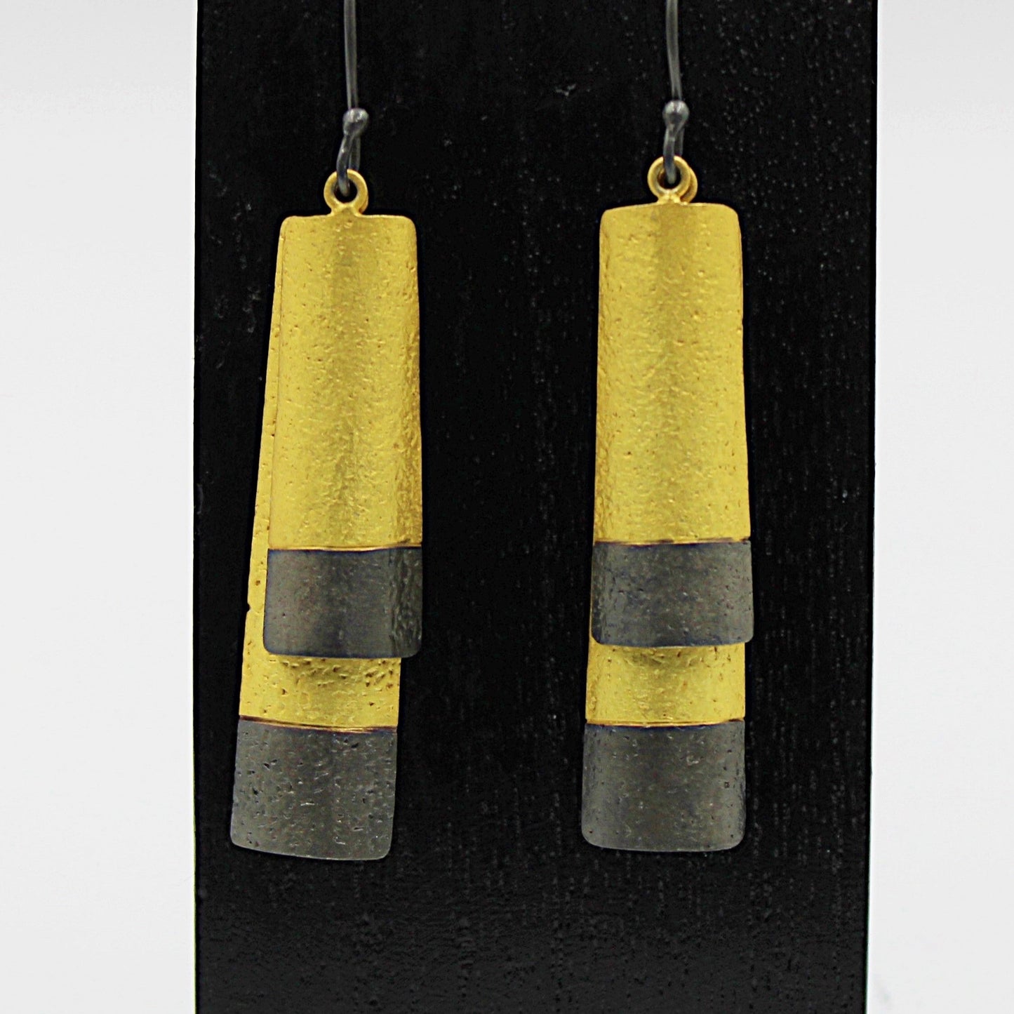 SAQQARA earrings plated in 18kt gold