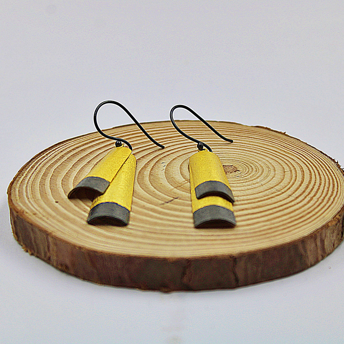 SAQQARA earrings plated in 18kt gold