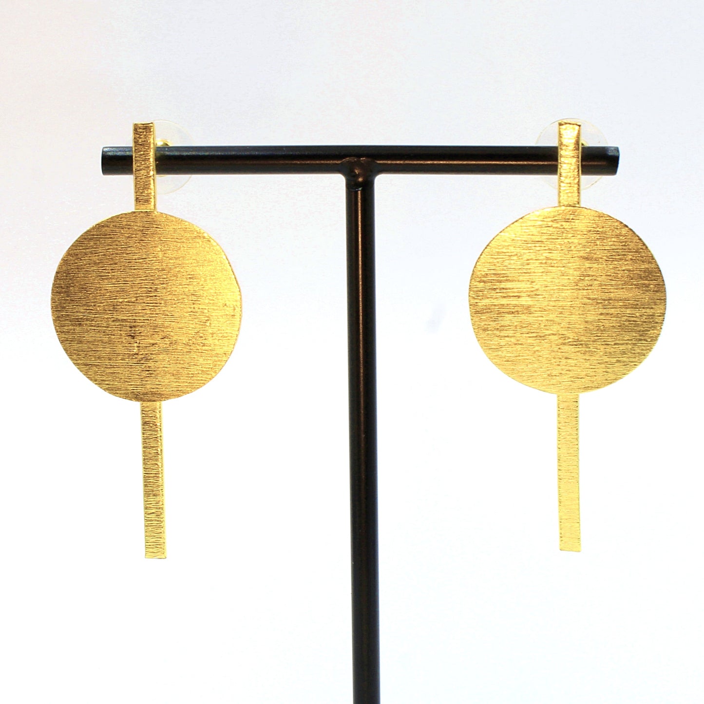 DECO earrings plated in 18kt gold