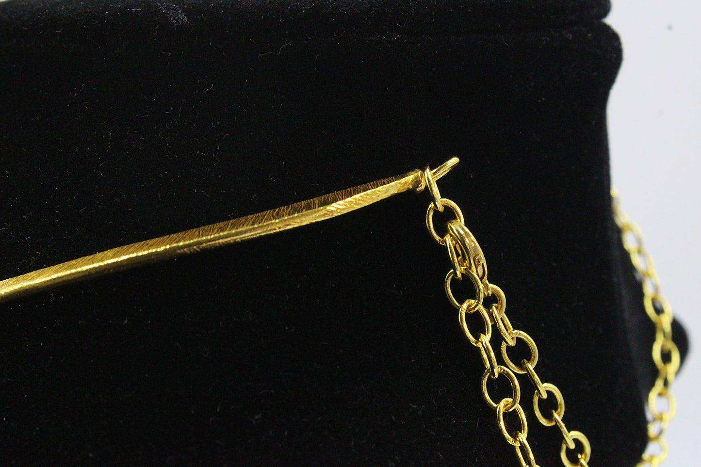 18kt gold plated MINOS choker