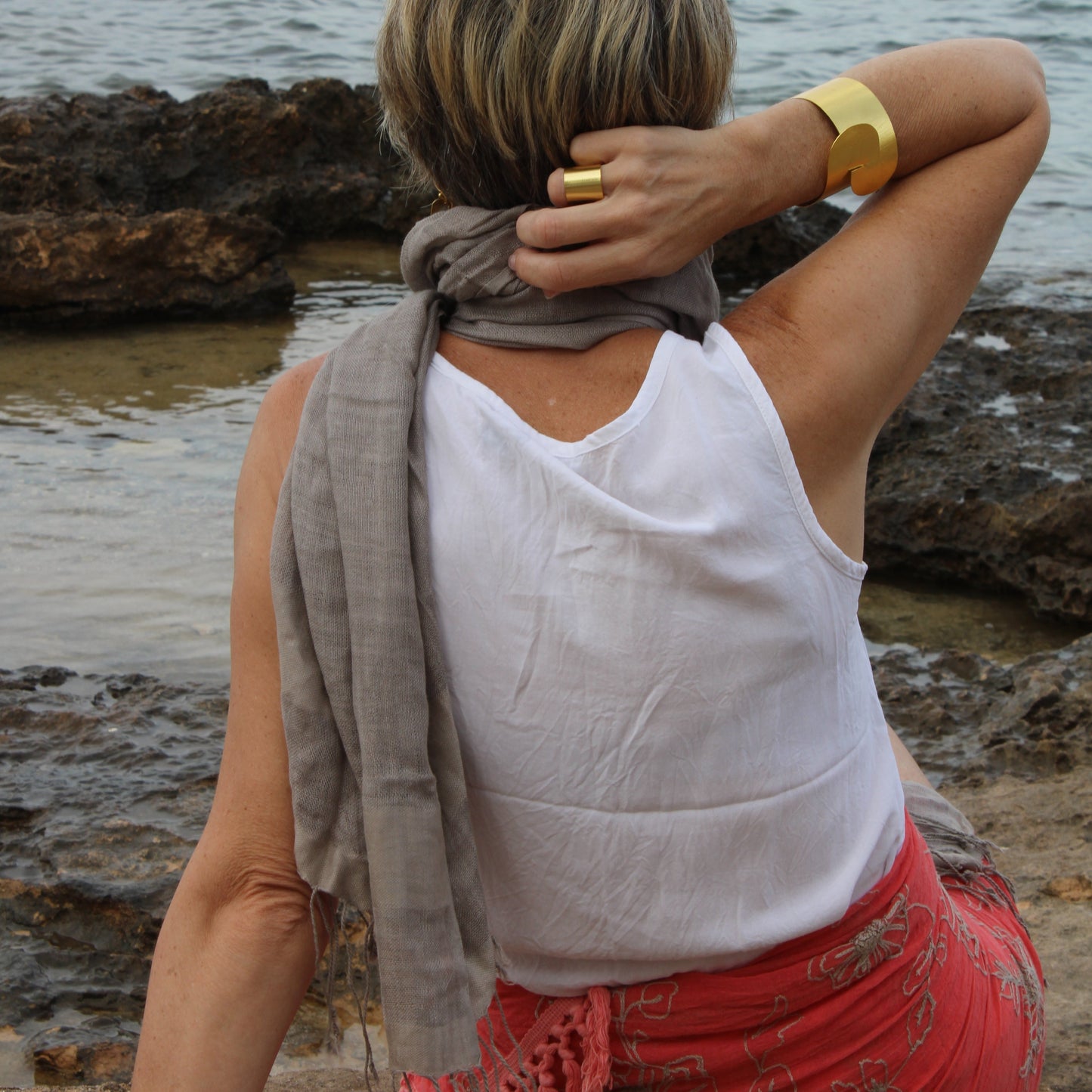 18 Karat vergoldetes PITIUSA-Armband