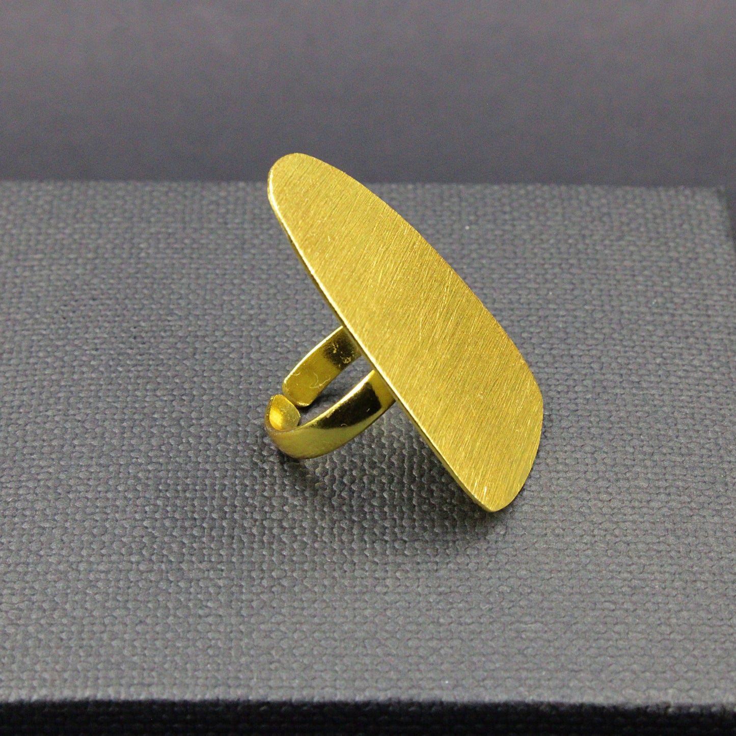 MIRÓ ring bathed in 18kt gold