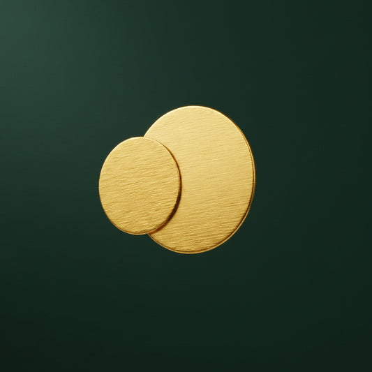 Anillo ECLIPSE bañado en oro - Diseño con carácter