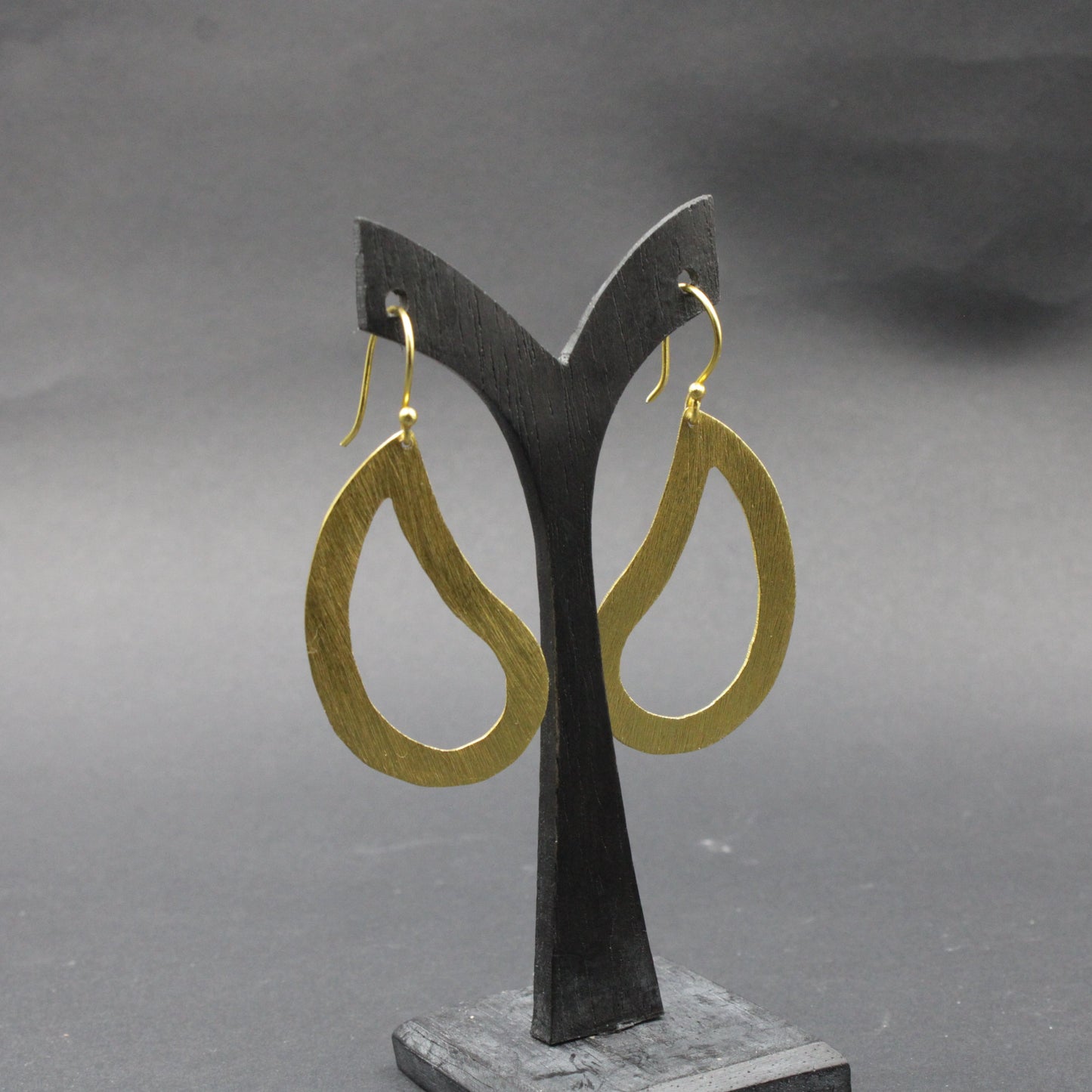 CINEMA earrings plated in 18kt gold
