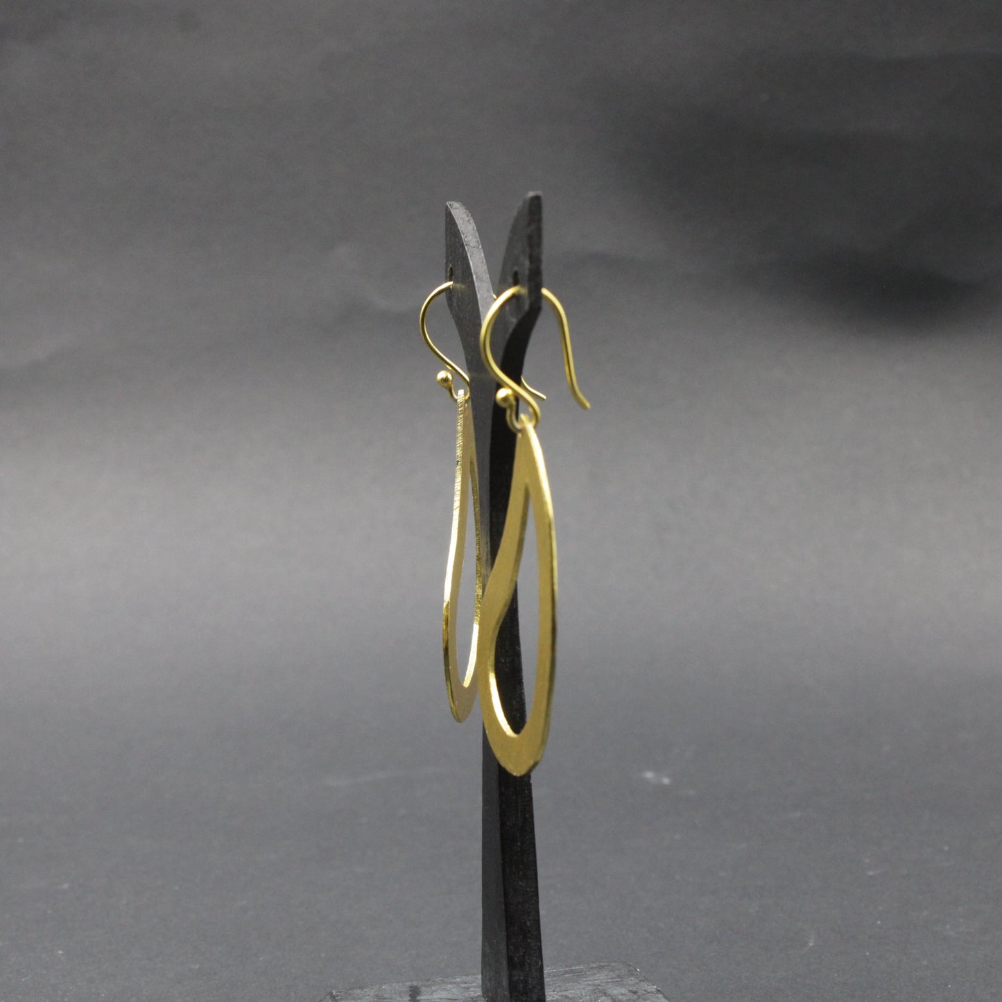 CINEMA earrings plated in 18kt gold
