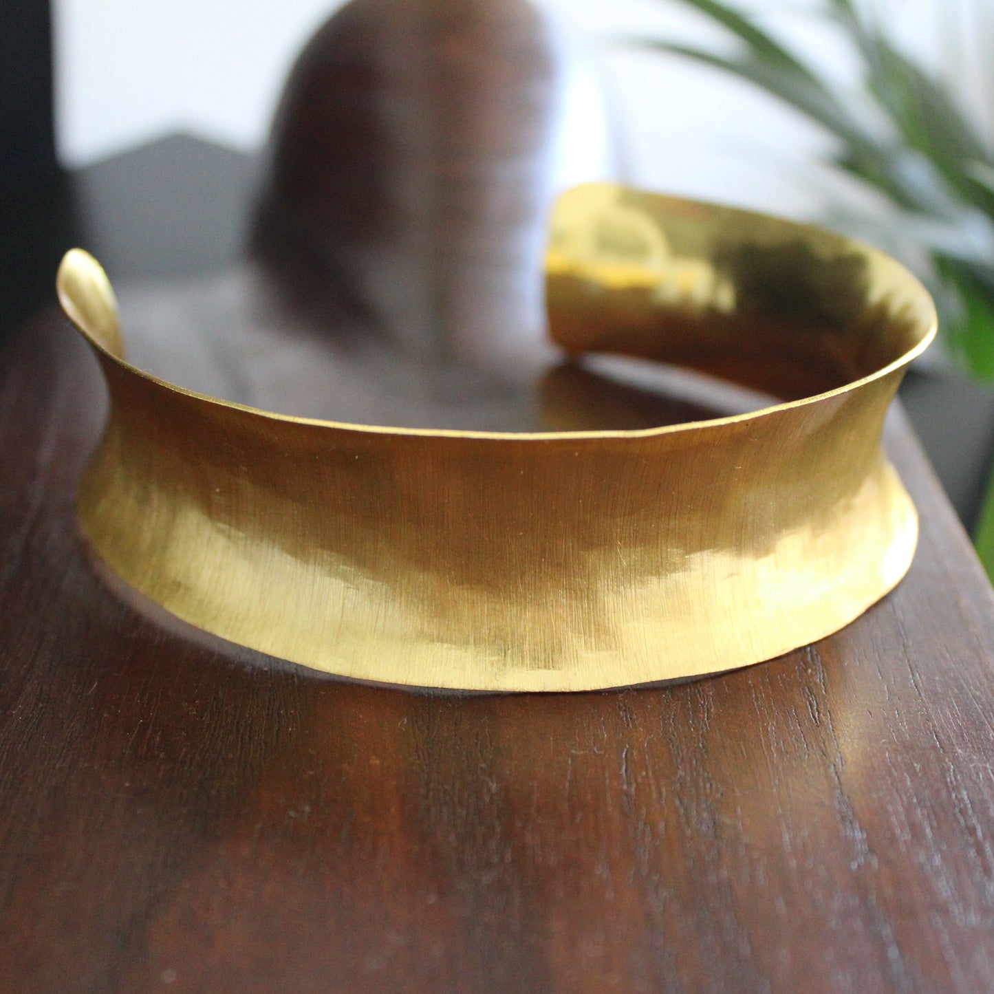 DECO choker with 18kt gold plated pendant