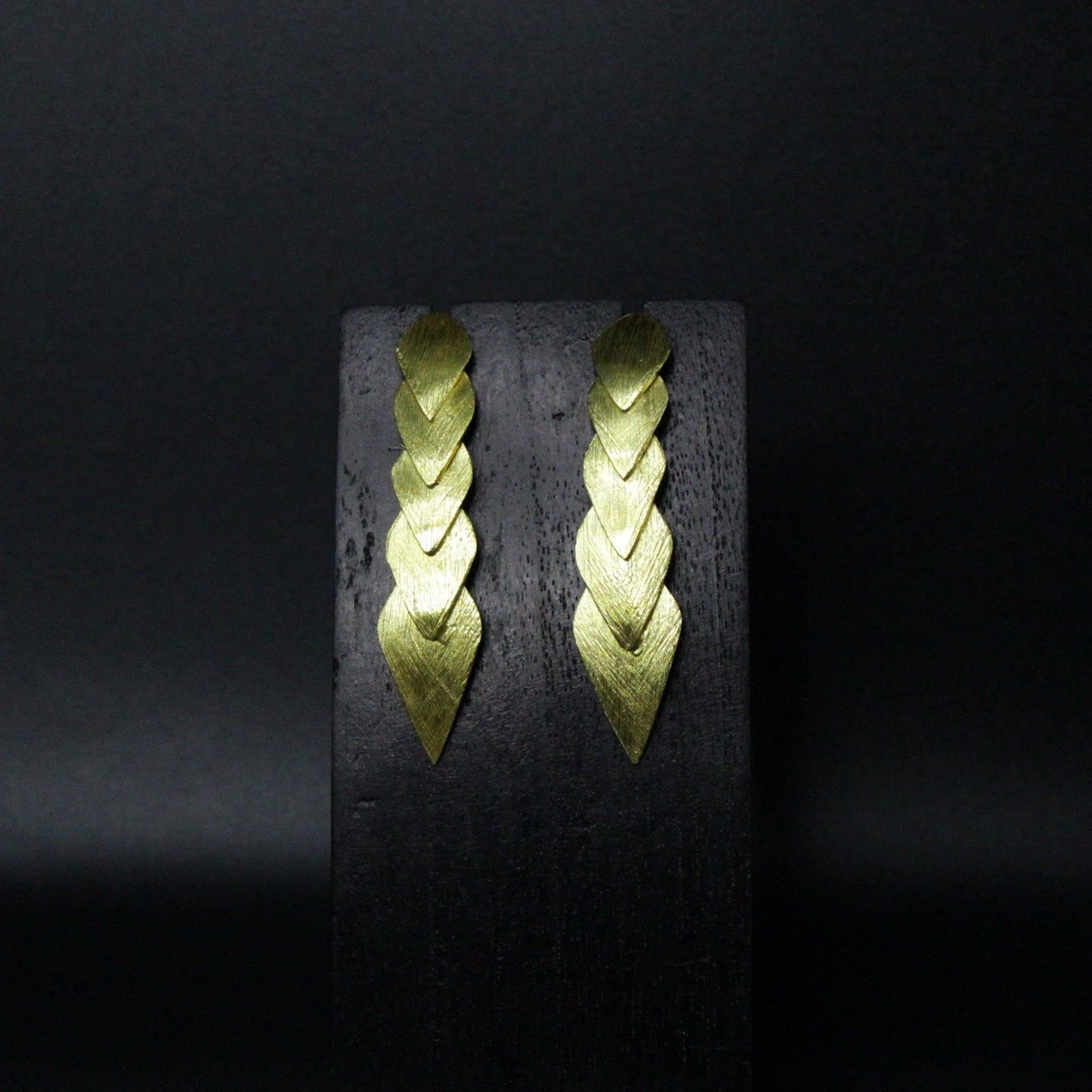18kt gold plated design earrings